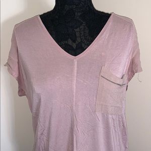 ZARA Pink V-neck